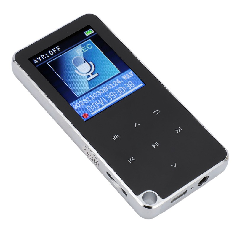MP3 Player Bluetooth 5.2 Built in HD Speaker HiFi Sound