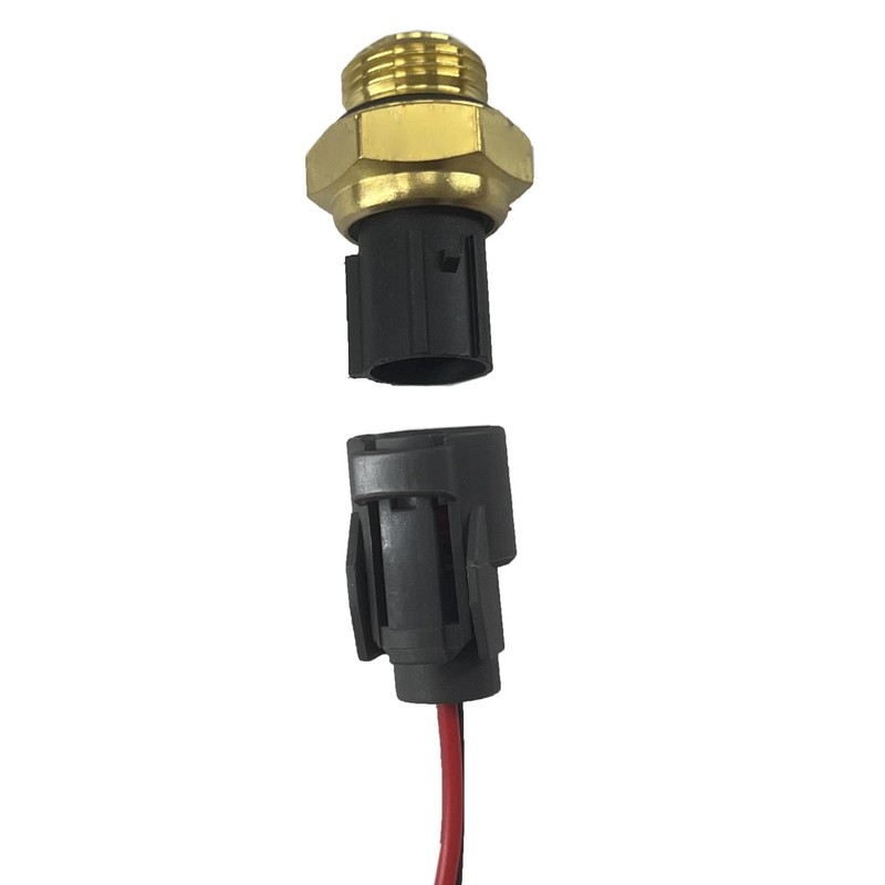 Radiator Coolant Fan Switch 37760-P00-003 with Connector Pigtail Harness, Water