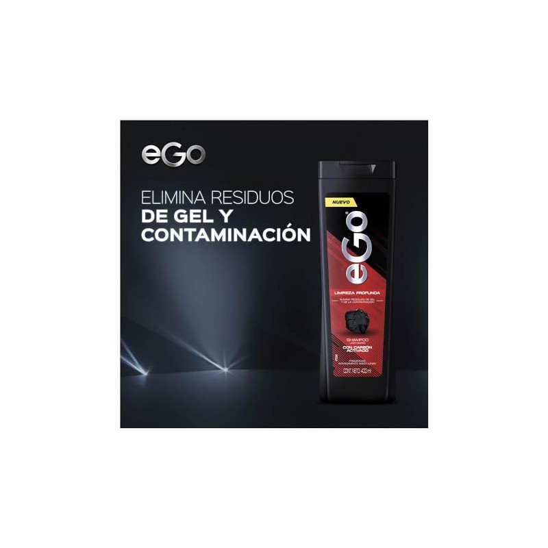 EGO FOR MEN Shampoo Limpieza Profunda 400ml
