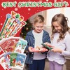 SULOLI 16PCS Kids Christmas Xmas Pencils with Erasers & Mini