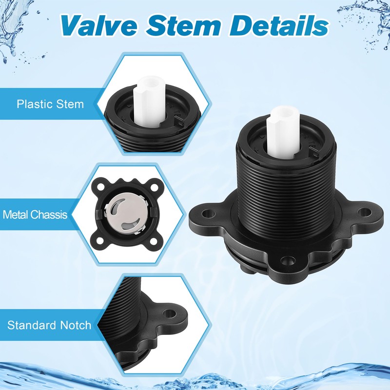 Dreyoo Pressure Balancing Cartridge and Valve Stem Assembly, Compatible with
