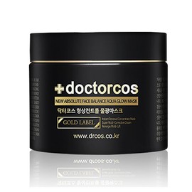닥터코스 형상 컨트롤 아쿠아 글로우 골드라벨 물광 마스크 팩, 110ml, 1개 Dr. Cos Shape Control Aqua Glow Gold Label Radiance Mask Pack, 110ml, 1 piece