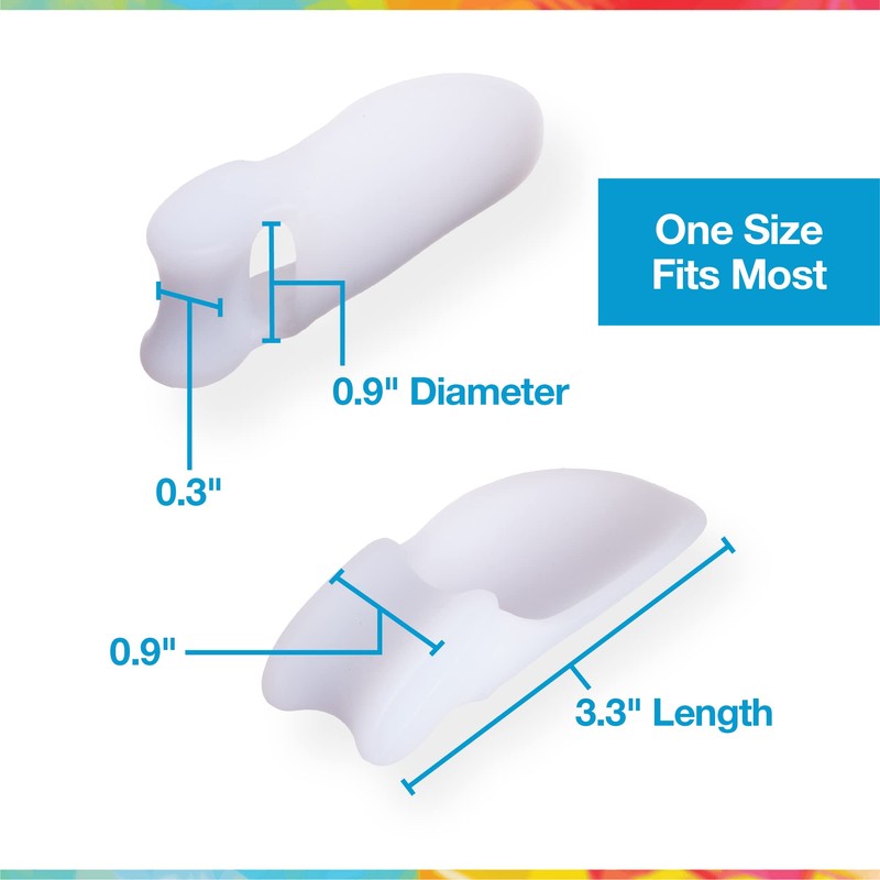 ZenToes Soft Gel Bunion Protector & Toe Separator, Premium Foot