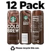 Starbucks Cold Brew Coffee, Chocolate Cream, 11 fl oz Cans
