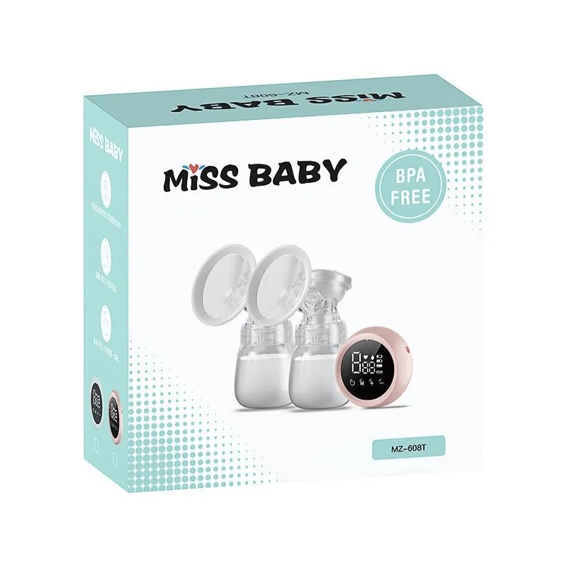 Extractor De Leche Eléctrico Recargable 2 Modos Y 9 Niveles