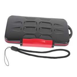 Vaguelly Memory Card Case Organizer Shockproof Storage for and Cards Durable Materials Compact Design for Go Use Multi Functional Accessory