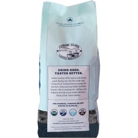 Camano Island Coffee Roasters Decaf Espresso Blend, Whole Bean 2lb, Fresh Dark Roast Swiss Water Processed, USDA Organic, Fairly Traded, Shade Grown Top 1% Arabica, Sweet Molasses, Mixed Berry Flavor
