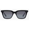 DIFF Eyewear Billie Matte Black + Blue Gradient Flash Polarized
