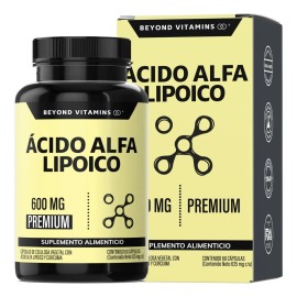 Ácido Alfa Lipóico Ala 600mg Por Cápsula Potenciado Cúrcuma Curcumina Antioxidante Alpha Lipoic Acid Vitaminas Mujer Hombre Cápsulas Veganas