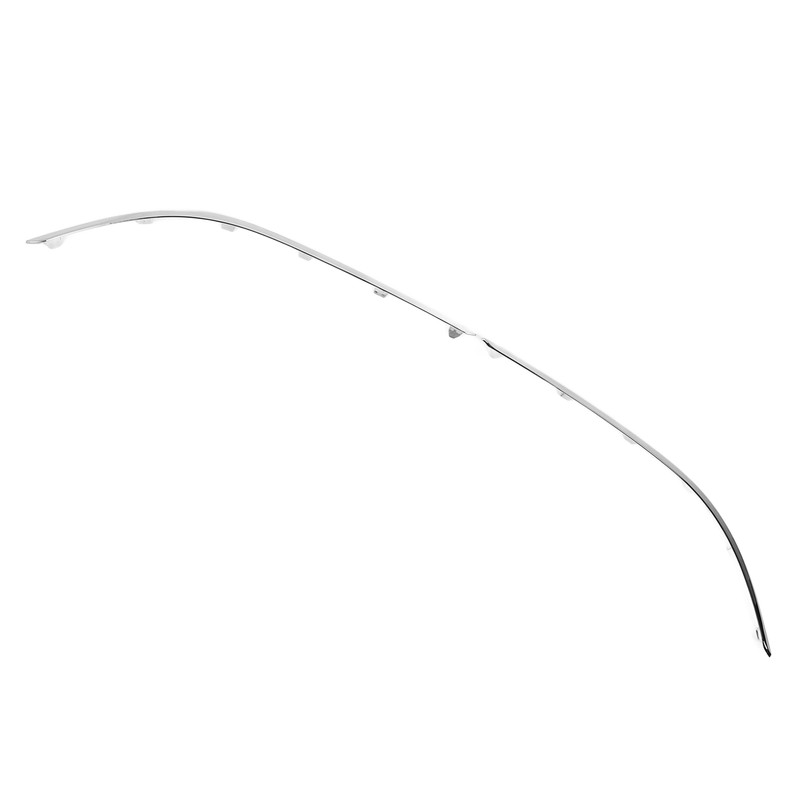 2pcs Front Bumper Lower Chrome Molding Trim Replacement For Benz