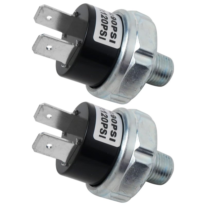 90-120 PSI Pressure Switch Long Lasting Steel Copper Surface Mount