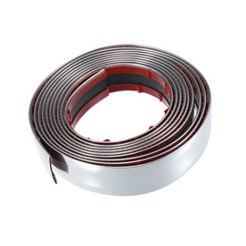 REPAIROCK Car Door Edge Guards Strip 30mm Wide 9.84ft 300cm Length Silver Tone Auto Replacement Parts