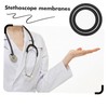 Ipetboom 2pcs Stethoscope Diaphragm Replacement Parts Floating Diaphragms for Pediatric
