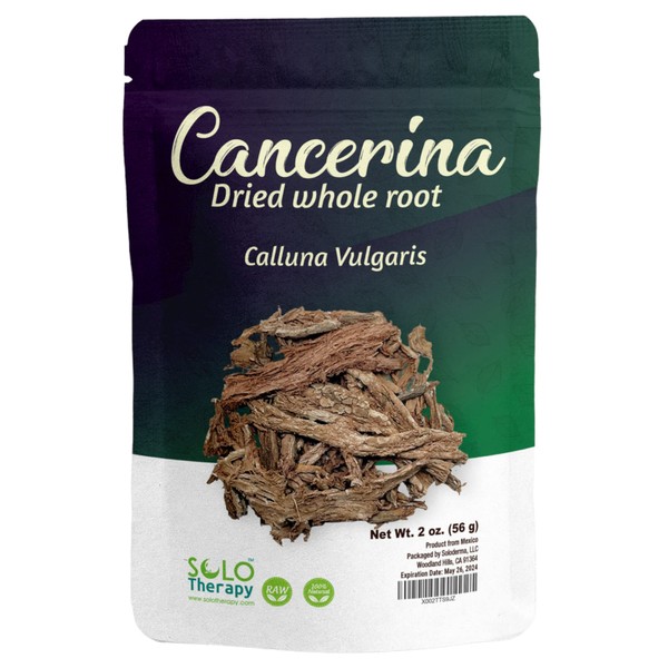 Cancerina Herb 2 oz - 100% Natural, Calluna Vulgaris, Cancerina Tea, Cancerina Hierva Mexicana, Resealable Bag, Product From Mexico, Packaged in the USA (2 ounces)
