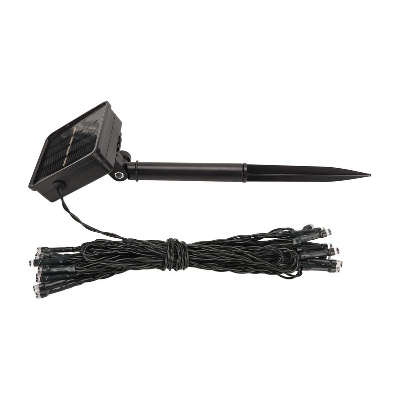 Solar String Lights 20 LED Beads 8 Modes 16.4ft Length