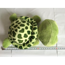 30CM Cartoon Plush Tortoise Lovely Green Big Eyes Turtle Soft Stuffed Animal Toy