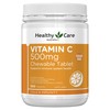 Healthy Care Vitamin C Chewable Tablets - Supports Skin Health