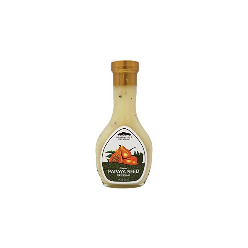 HAWAIIAN HULA Papaya Seed Dressing, 8 OZ