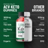 Ultima Keto (5 Pack) Ultima Keto ACV Gummies Supplement –