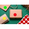 Royal Green Dot Stickers 8 Colours 1.5" Coloured Labels for