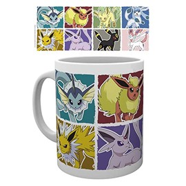 GB eye Tasse Pokémon - Evoli Evolution, MG1964, Weiß