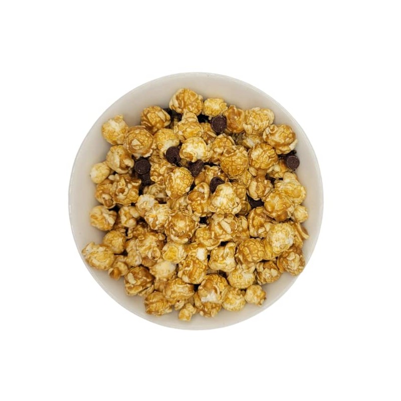 Chocolate Chip Cookie Dough Popcorn | Produced in Gibbon, Nebraska