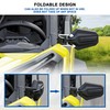 SAUTVS Rear View Side Mirrors for Can-Am Commander Trail 2018-2026