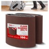 8 inch x 19 inch 100 Grit Sanding Belts, 12