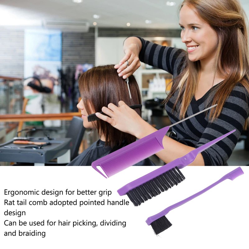 Conjunto De Peine Para TeñIr El Cabello Peine De Cola