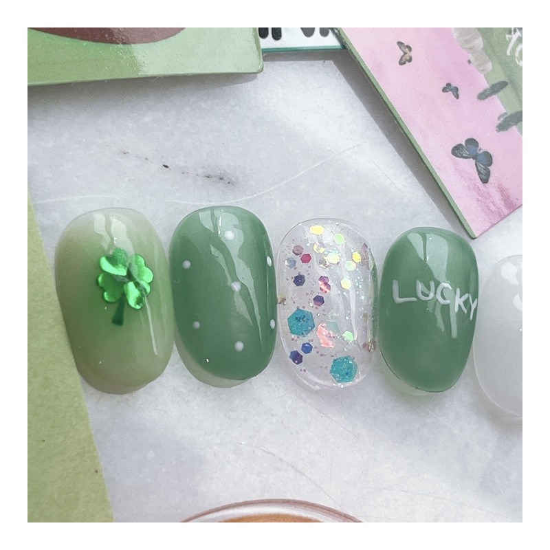 Good luck charm - Short nose pin / 행운부적 -