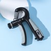 Grip Trainer, Adjustable Resistance Hand Grip Exerciser with Stainless Steel
