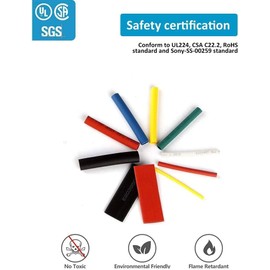 Besomi Electronics, 328-Piece Heat Shrink Tubing Set, Multicolor, Various Sizes, Durable Insulation, Ideal for Electrical Wiring, Cable Repair, and DIY Projects