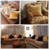 Fancy Homi Pack of 2 Boho Yellow Decorative Throw Pillow