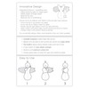 SwaddleDesigns Omni Swaddle Sack with Wrap & Arms Up Sleeves