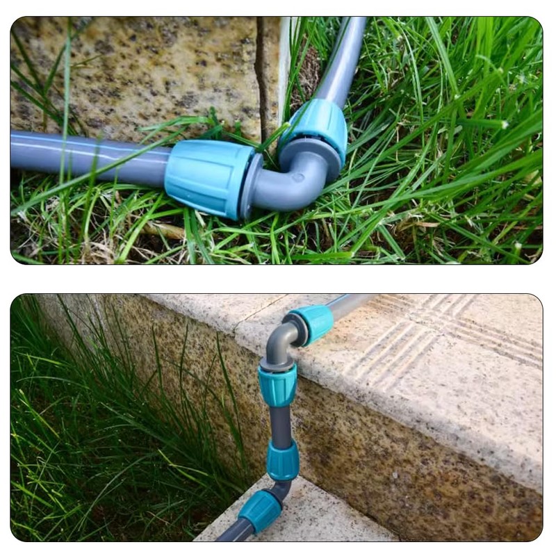 Lwuey Micro Drip System L Piece, OD 16 mm Pipe