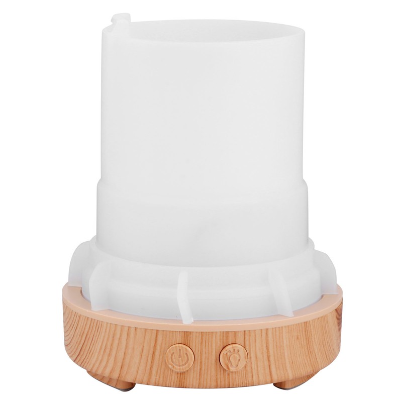 100ml Glass Essential Oil Aroma Diffuser Colorful Light Ultrasonic Humidifier