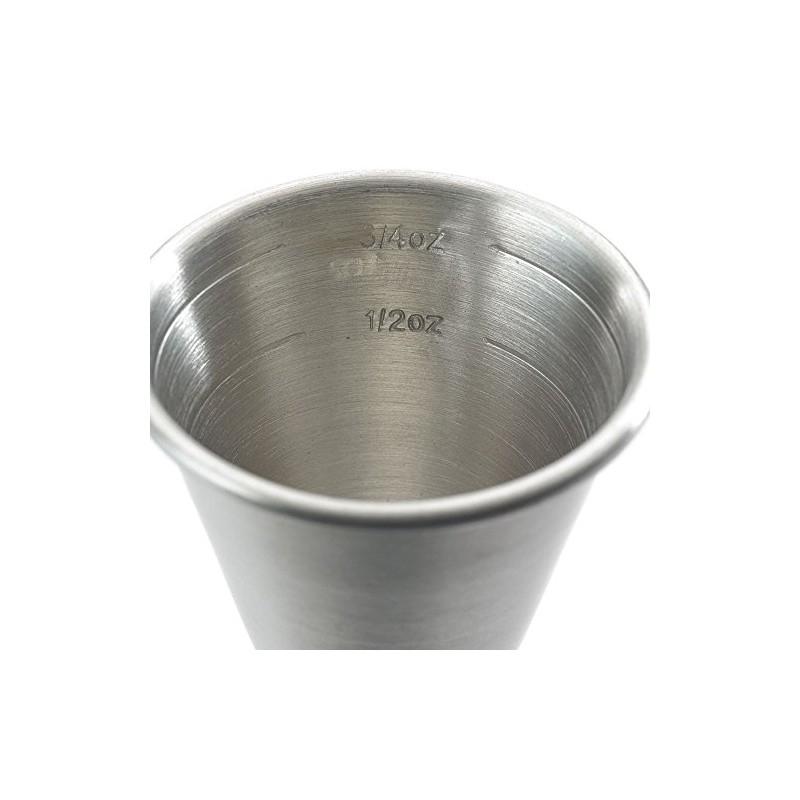 Barfly Japanese Style Jigger, 1 oz x 2 oz, Stainless