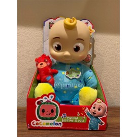 COCOMELON Plush Bedtime JJ Doll, 10” & Musical Doctor Checkup Case (SHIP NOW)
