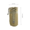Mipcase Durable Water Bottle Carrier Bag for Backpack Strap Attachment