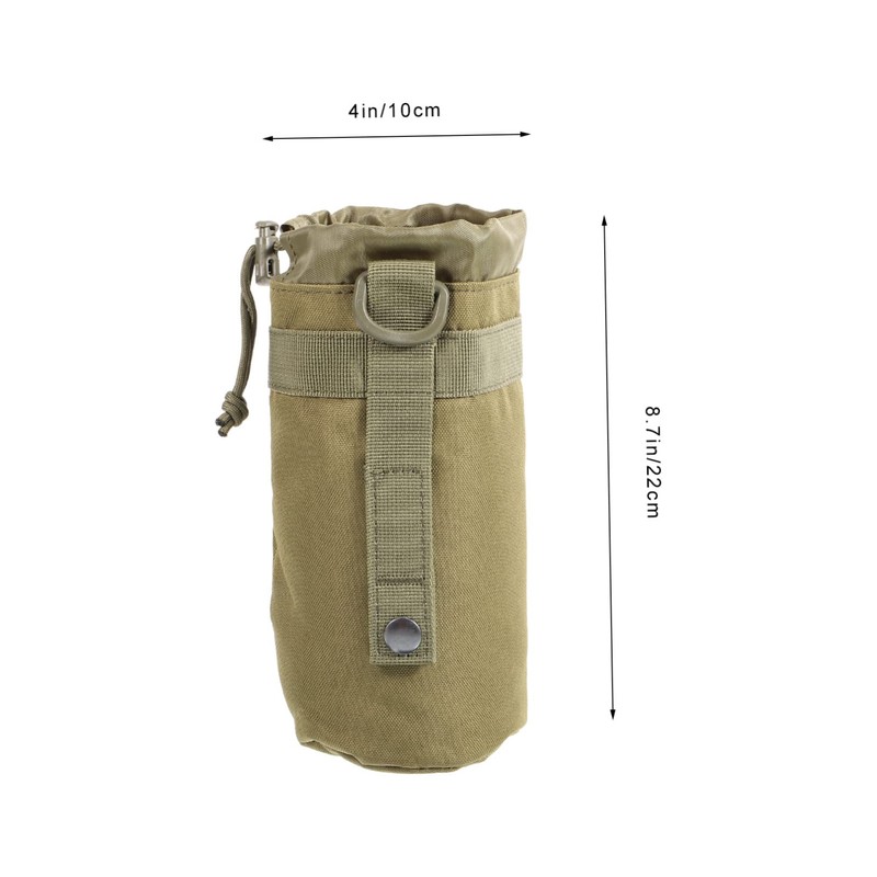 Mipcase Durable Water Bottle Carrier Bag for Backpack Strap Attachment