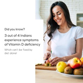 Generic Vitamin D3 2000 IU, for Healthy,Strong Muscles, Boosts Immunity & Calcium Absorption, 50 Vitamin D Capsules