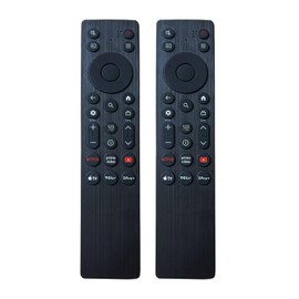 (Pack of 2) RC923A FMB1 TV Remote Control is Suitable for TCL 2025 4K OLED smart TV, QLED, QLED Mini, Google TV, QM5K, QM6K, QM7K, Q77K (no Settings Required, no Voice)