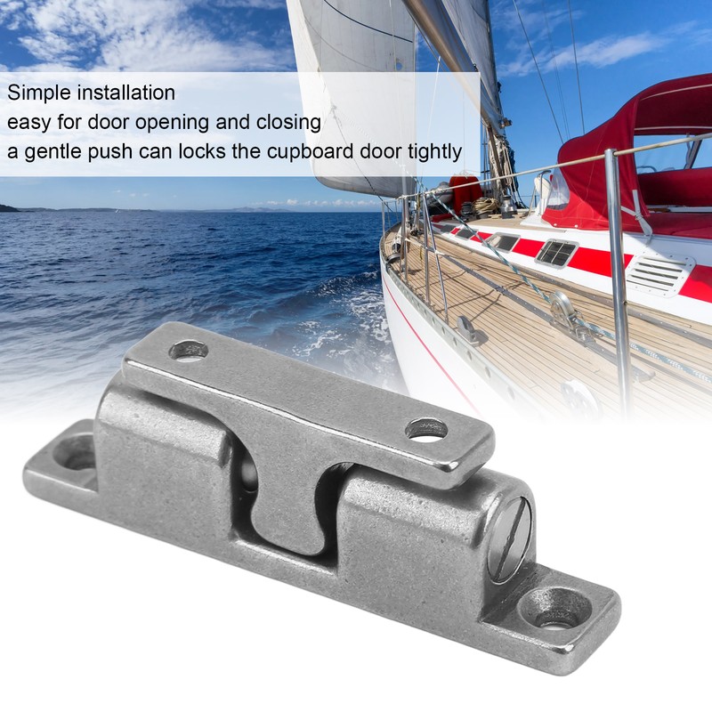 Cabinet Tension Catch Stainless Steel 70mm Ball Tension Roller Catch