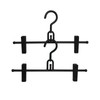 Shinko Hanger Bottoms Hanger "Relay Skirt" Set of 2 Black