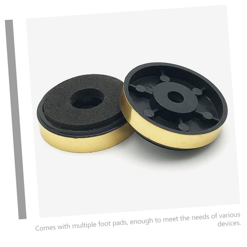 TEHAUX 12pcs Speaker Isolation Pad High Density Vibration Absorber for