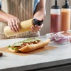 MIGHTY STRONG 4 Pack Condiment Squeeze Bottles 24 Oz –Easy