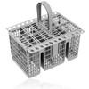 SPARES2GO Cutlery Basket Cage, Handle & Lid for Indesit DFG2635