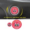 DECALEPIC Push Start Button Cover for Dodge Challenger Charger Durango