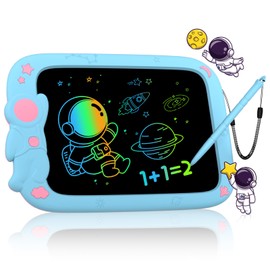 PYTTUR LCD Writing Tablet for Kids 9 Inch Erasable Kid Drawing Pad Reusable Colorful Electronic Doodle Board for Toddler Educational and Learning Toys Gift for Boy and Girls