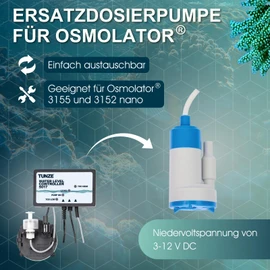 Tunze Replacement Metering Pump for Osmolator and Nano Osmolator 5000.020